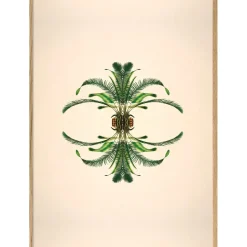 - Plakat 50x70 cm. - Botanical reflection #8801 - Papir*The Dybdahl Clearance