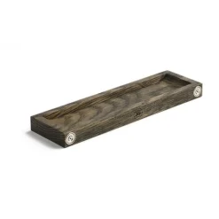 - Notice Shelf - Large - Dark Oak^The Oak Men New