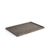 træbakke - Square Tray Large - Sort olieret eg^The Oak Men Clearance
