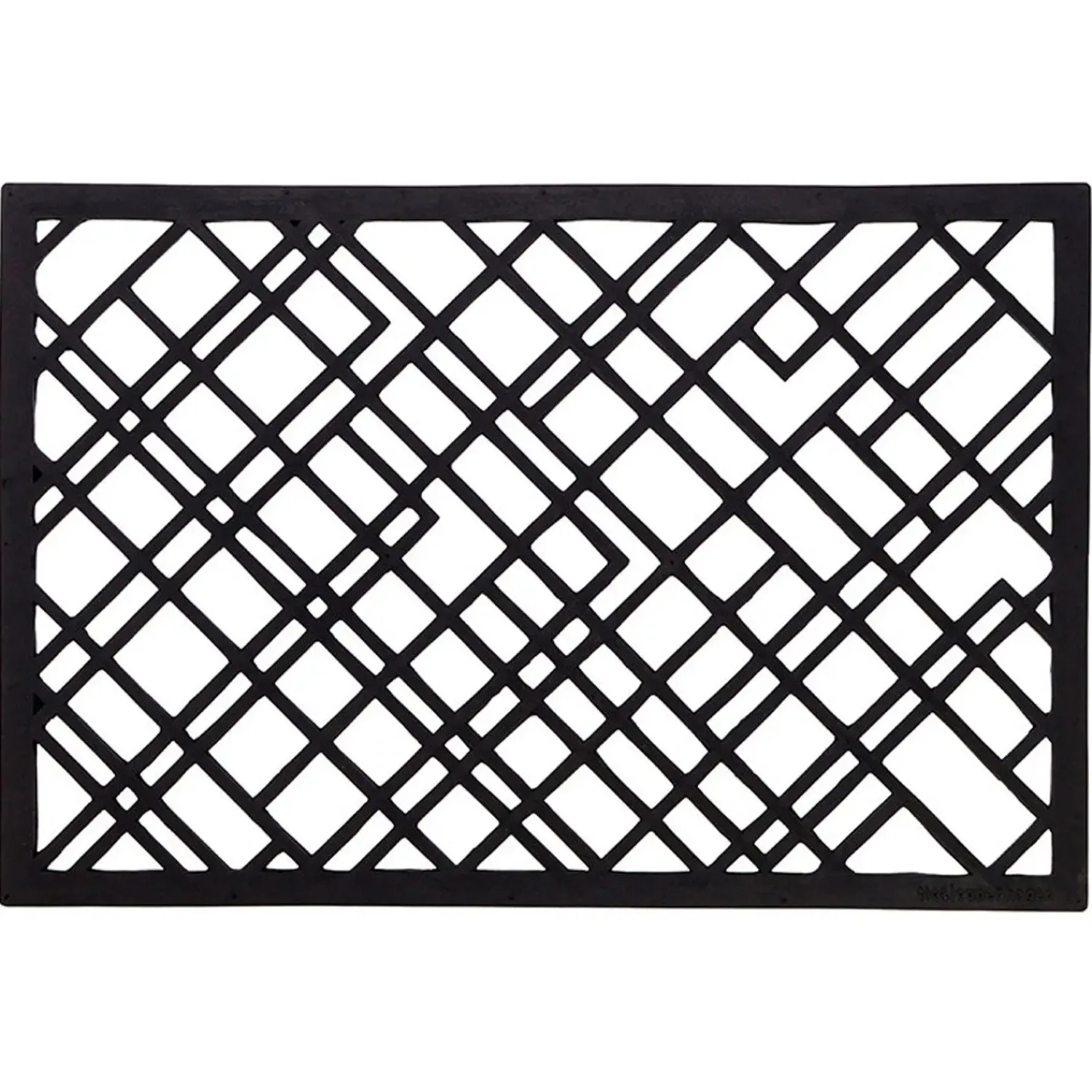 - Dørmåtte - Lines design - Gummi - Large*Tica Copenhagen Best