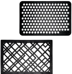 - Dørmåtte - Lines design - Gummi - 40x60 cm*Tica Copenhagen Online