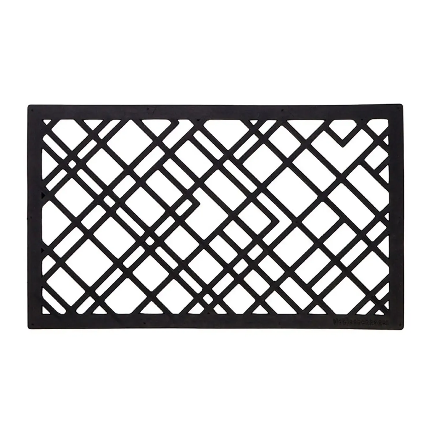 - Dørmåtte - Lines Design - Gummi - Small^Tica Copenhagen New