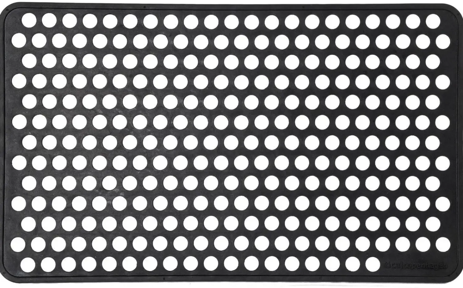 - Dørmåtte i small - Dot design - Gummi - Small^Tica Copenhagen Discount