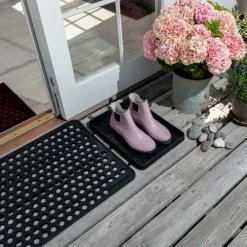 - Dørmåtte i small - Dot design - Gummi - Small^Tica Copenhagen Discount