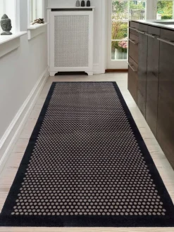 - Løber - Dot - Sort/Sand - 100x300 cm^Tica Copenhagen Hot