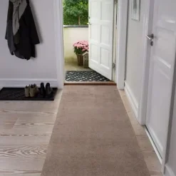 - Løber - Ensfarvet - Beige/sand - 90x200 cm*Tica Copenhagen Best