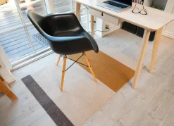 - Løber - Stripes Horizon - Ivory-Dijon-Brown - 90x200 cm*Tica Copenhagen Sale