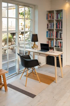 - Løber - Stripes Horizon - Ivory-Dijon-Brown - 90x200 cm*Tica Copenhagen Sale