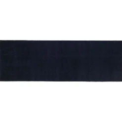 - Løber/Smudsmåtte - Ensfarvet - Mørkeblå - 67x200 cm*Tica Copenhagen Online