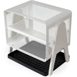 - Lille gulvreol - Metal - Hvid^Tica Copenhagen Hot