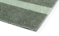 - Smudsmåtte - Stripes Vertical - Lysegrøn/Støvet - 60x90 cm*Tica Copenhagen Hot