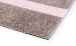 - Smudsmåtte - Stripes Vertical - Lyserød/Sand - 90x200 cm^Tica Copenhagen Clearance