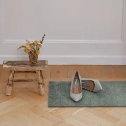 - Smudsmåtte - Ensfarvet - Dusty green/støvet grøn - 40x60 cm^Tica Copenhagen Online