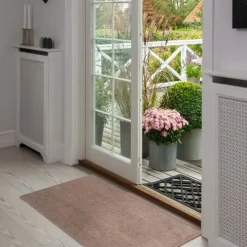 - Smudsmåtte - Ensfarvet - Sand/beige - 67x120 cm*Tica Copenhagen Hot