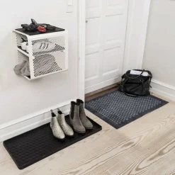 - Smudsmåtte - Dots - Grå - 60x90 cm^Tica Copenhagen Clearance