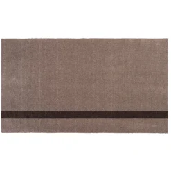 - Smudsmåtte - Stripes Vertical - Sand/Brun - 67x120 cm^Tica Copenhagen Clearance