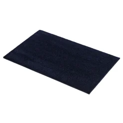 - Smudsmåtte - Ensfarvet - Mørkeblå - 40x60 cm*Tica Copenhagen Best