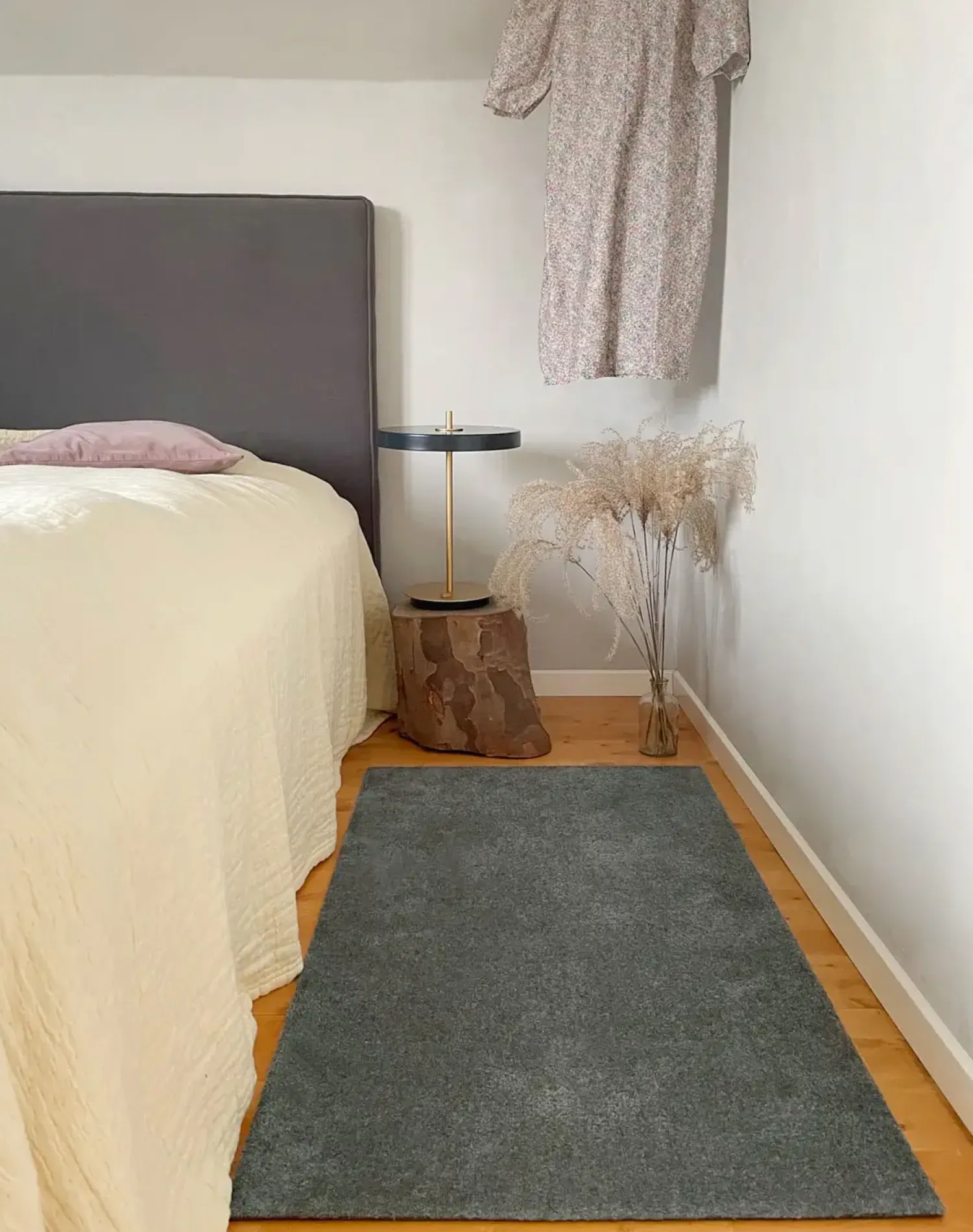 - Smudsmåtte / Dørmåtte - Steelgrey/Grå - 67x150 cm*Tica Copenhagen Hot