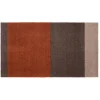 - Smudsmåtte - Stripes Horizon - Sand/Brun/Terracota - 90x130 cm*Tica Copenhagen Clearance