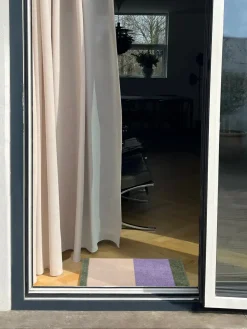 - Smudsmåtte - Stripes Horizon - Lilla/Ivory/Grøn - 40x60 cm^Tica Copenhagen Online