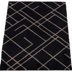 - Smudsmåtte - Lines - Sort/Sand - 40x60 cm.^Tica Copenhagen Sale