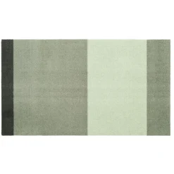 - Smudsmåtte - Stripes Horizon - Lysegrøn/Støvet/Mørkegrøn - 90x130 cm*Tica Copenhagen Best