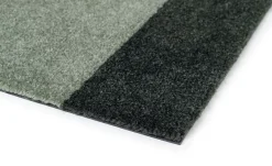 - Smudsmåtte - Stripes Horizon - Lysegrøn/Støvet/Mørkegrøn - 90x130 cm*Tica Copenhagen Best