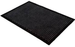 - Smudsmåtte - Dots - Sort/grå - 90x130 cm^Tica Copenhagen Best