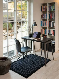 - Smudsmåtte - Dots - Sort/grå - 90x130 cm^Tica Copenhagen Best