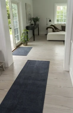 - Smudsmåtte - Ensfarvet - Grå - 67x200 cm^Tica Copenhagen