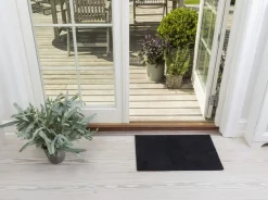 - Smudsmåtte - Ensfarvet - sort - 40x60 cm*Tica Copenhagen Clearance