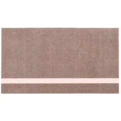 - Smudsmåtte - Stripes Vertical - Lyserød/Sand - 40x60 cm^Tica Copenhagen Online