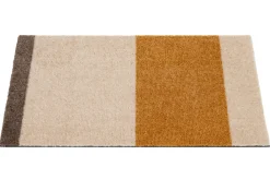 - Smudsmåtte - Stripes Horizon - Ivory-Dijon-Brown - 60x90 cm^Tica Copenhagen Hot