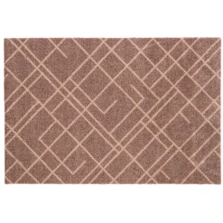 - Smudsmåtte - Lines - Sand - 60x90 cm^Tica Copenhagen Hot