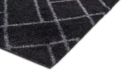 - Smudsmåtte - Lines - Sort/grå - 67x200 cm^Tica Copenhagen Outlet