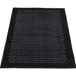 - Smudsmåtte - Dots - Sort/grå - 67x120 cm^Tica Copenhagen