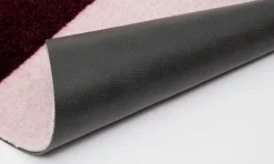 - Smudsmåtte - Stripes Horizon - Bordeaux/Rose/Sand - 60x90 cm*Tica Copenhagen Sale