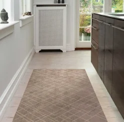 - Smudsmåtte - Lines - Sand/beige - 90x130 cm^Tica Copenhagen Hot