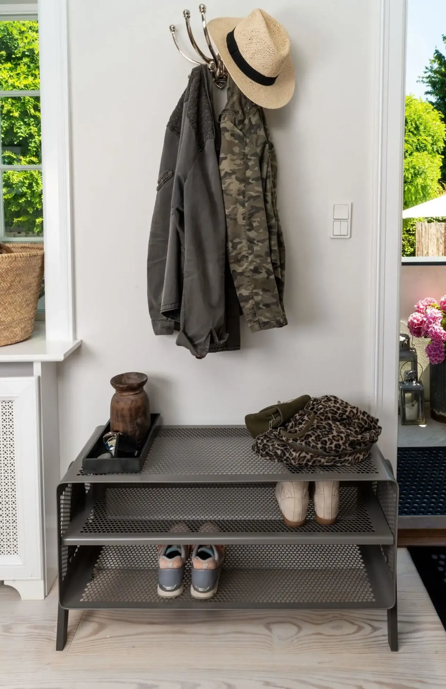 - Stor gulvreol - Metal - Grå^Tica Copenhagen Best