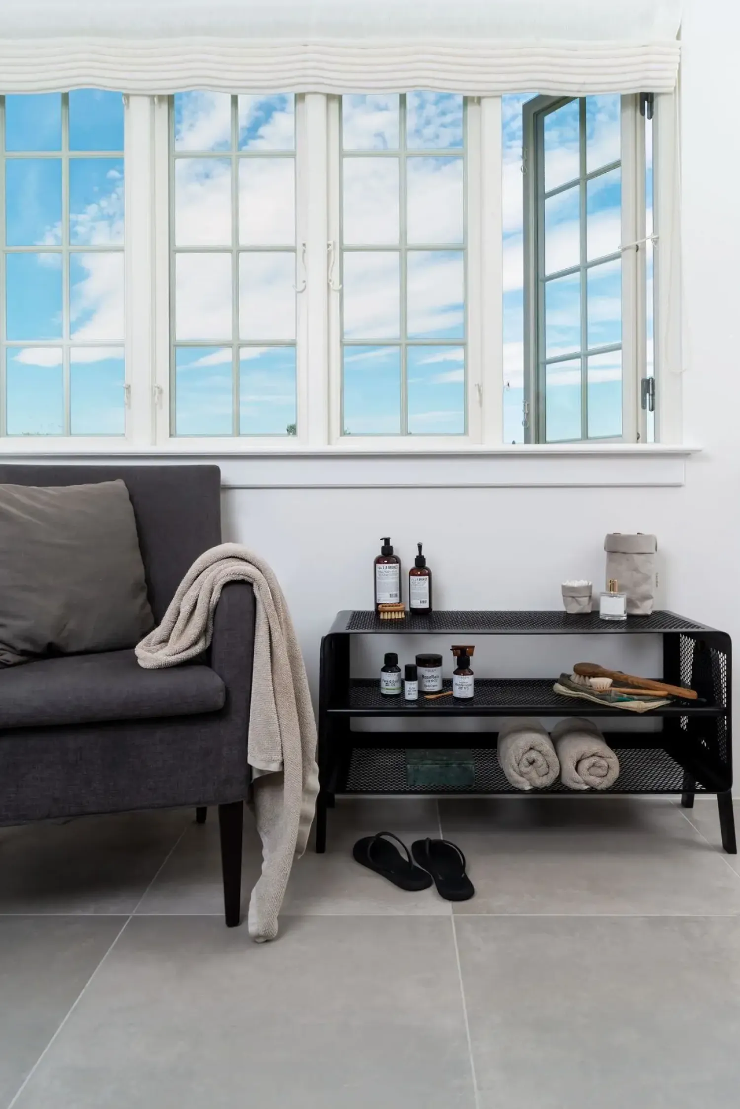 - Stor gulvreol - Metal - Sort*Tica Copenhagen Online