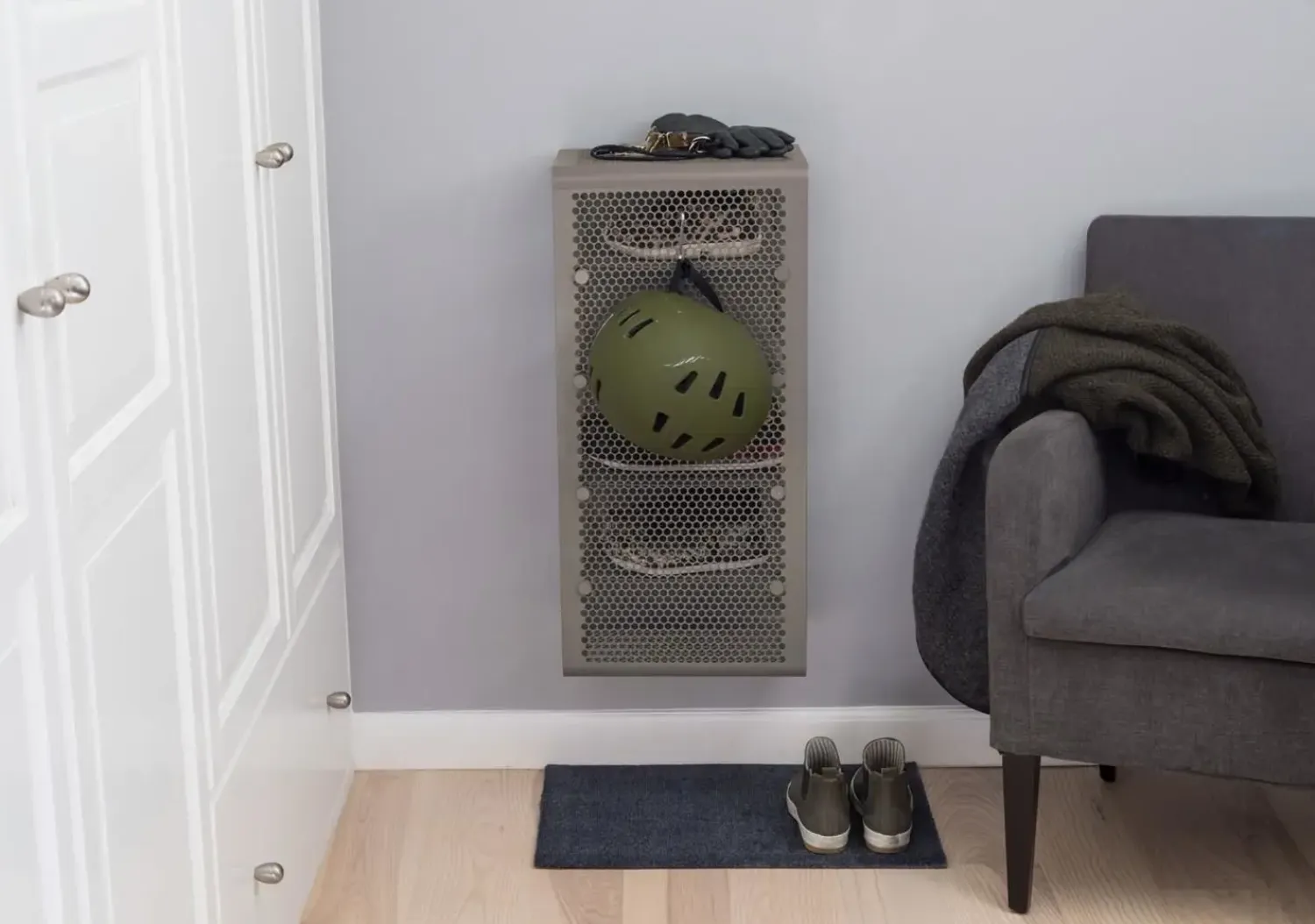 - Vægreol - Metal - Grå*Tica Copenhagen Outlet