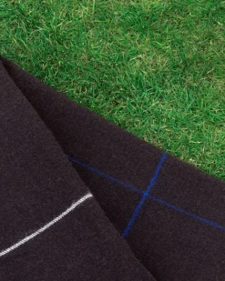 Tivoli x Normann - Plaid / tæppe - Mega Simple Check - Parterre Brun^Normann Copenhagen Outlet