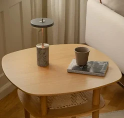 - Bordlampe - Asteria Move Mini - Grå Marmor Stål*Umage Discount