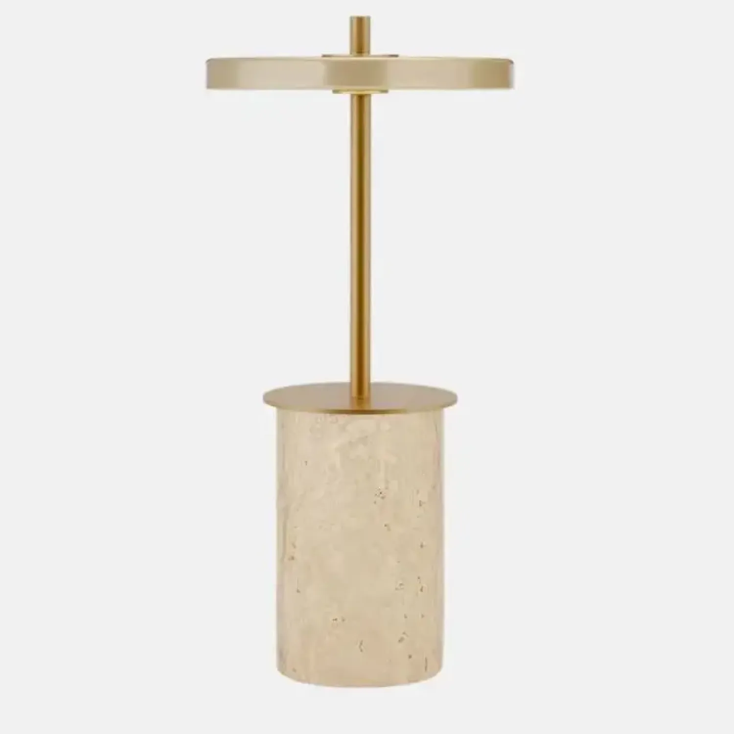 - Bordlampe - Asteria Move Mini - Clay Travertine Messing*Umage