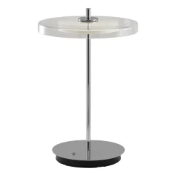 - Bordlampe - Asteria Move - Glas/stål - Ø20 cm*Umage Online