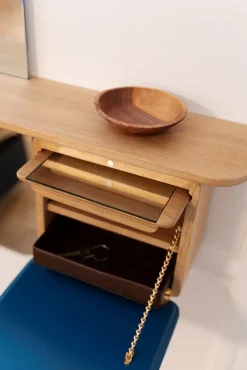 - Entrespejl One More Look - Grå og Eg - Anthracite grey/oak*Umage Discount