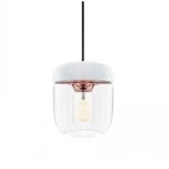 - Lampe - Acorn - Hvid med børstet kobber*Umage New