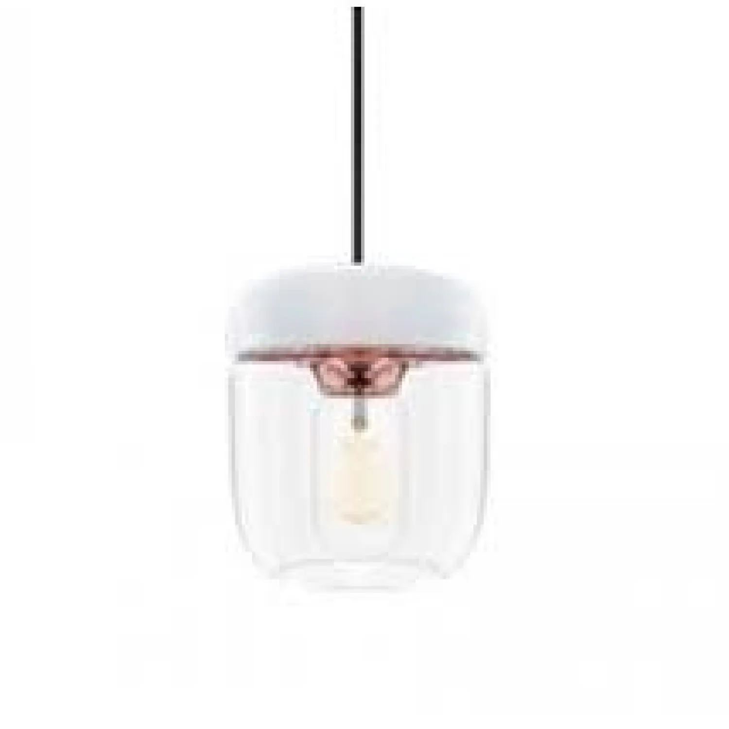 - Lampe - Acorn - Hvid med børstet kobber*Umage New
