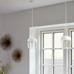 - Lampe - Acorn - Hvid med børstet kobber*Umage New