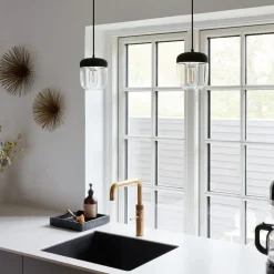 - Lampe - Acorn black polished steel*Umage